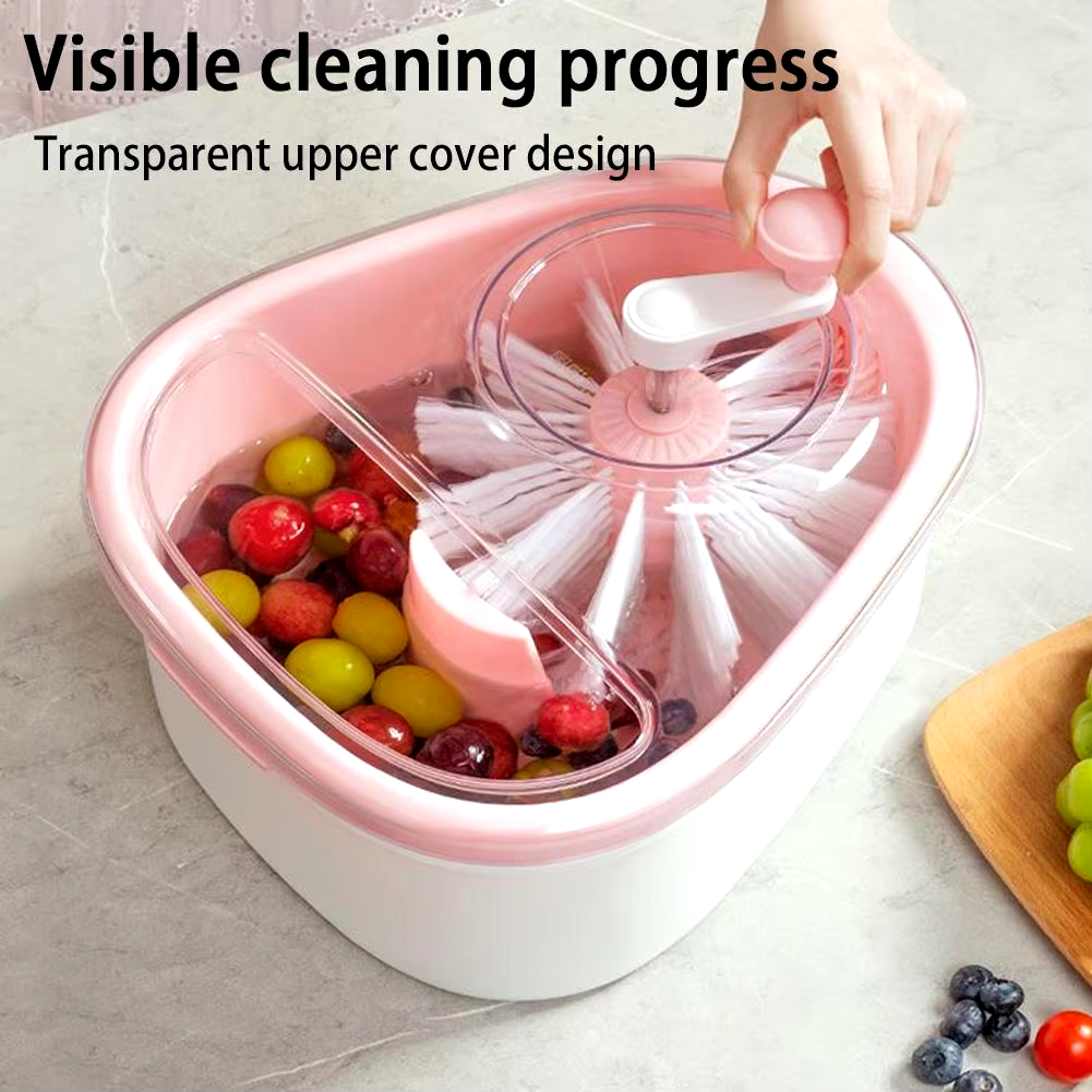 Fruit Vegetable Washing  Spinner Cleaner Brush