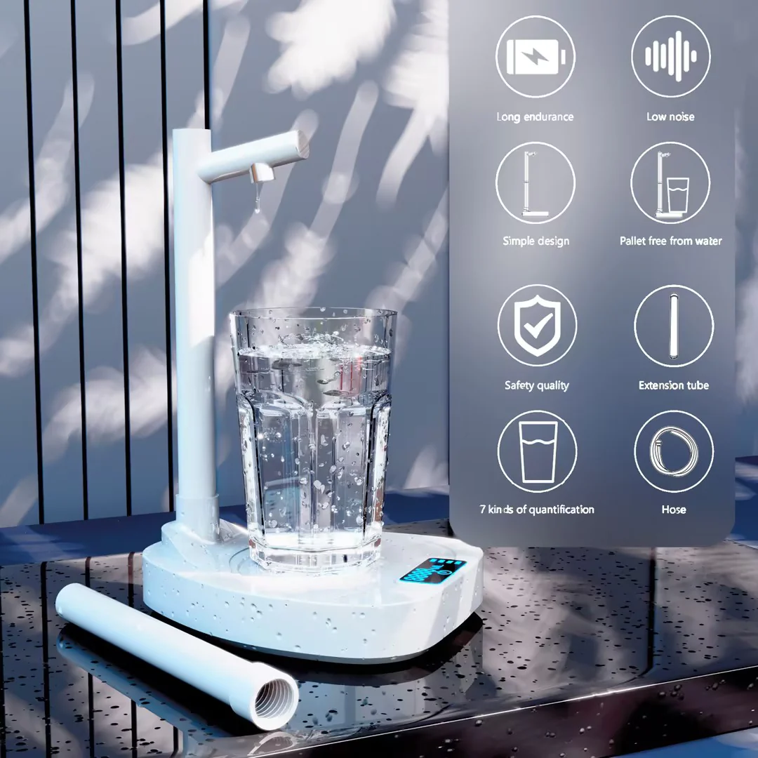 Rechargeable and Automatic Added Water Dispenser 