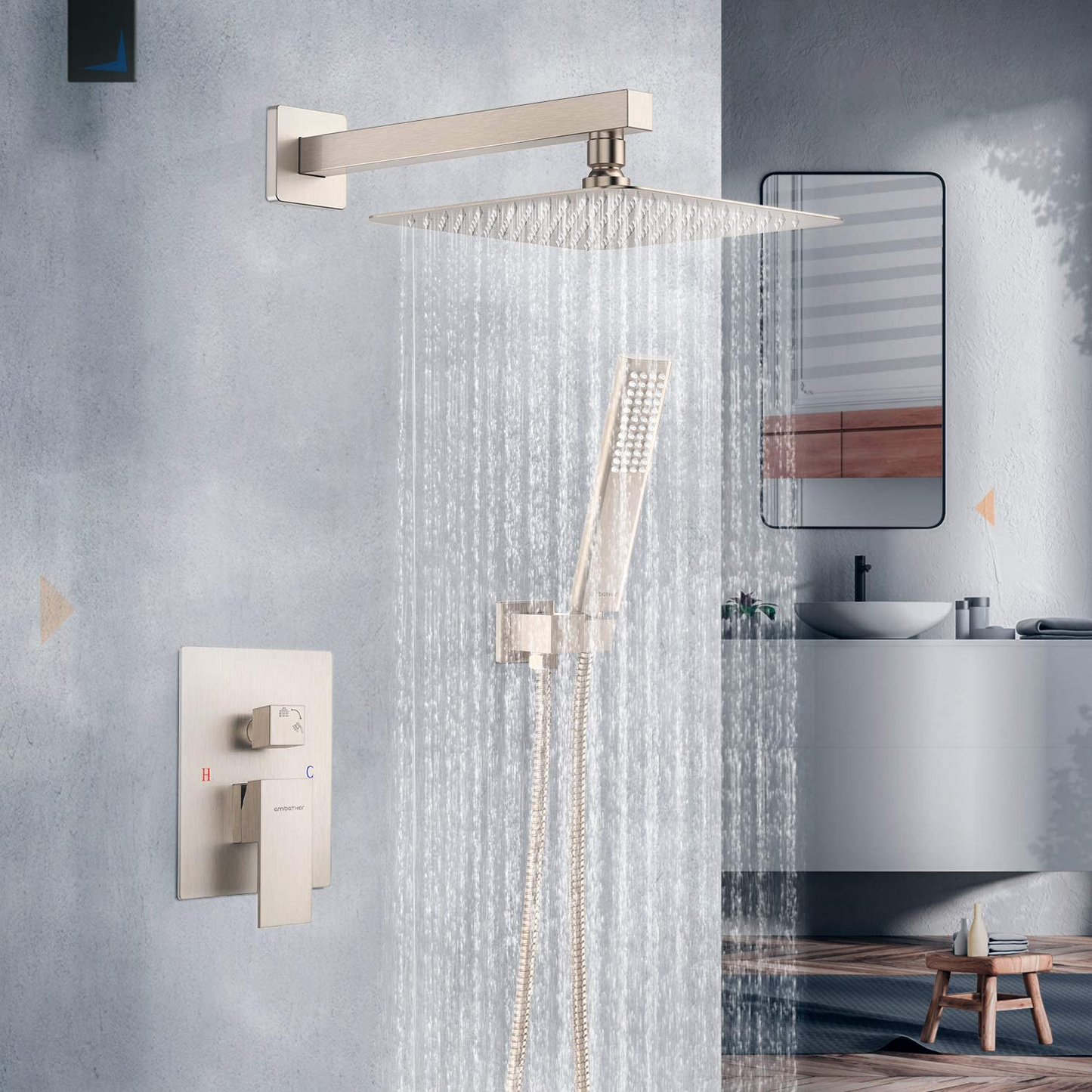 10 inch Rain Shower System Faucet