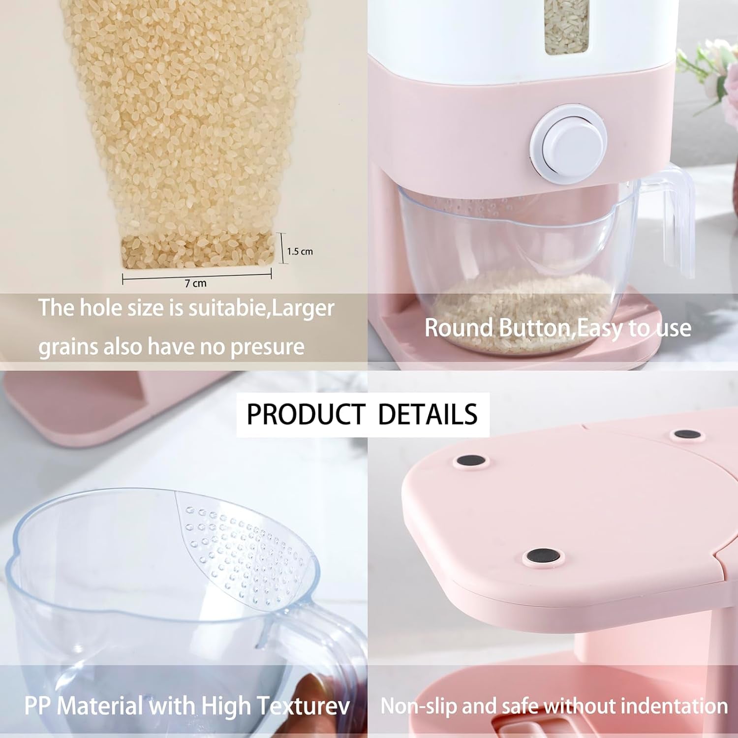 Pink Rice Storage