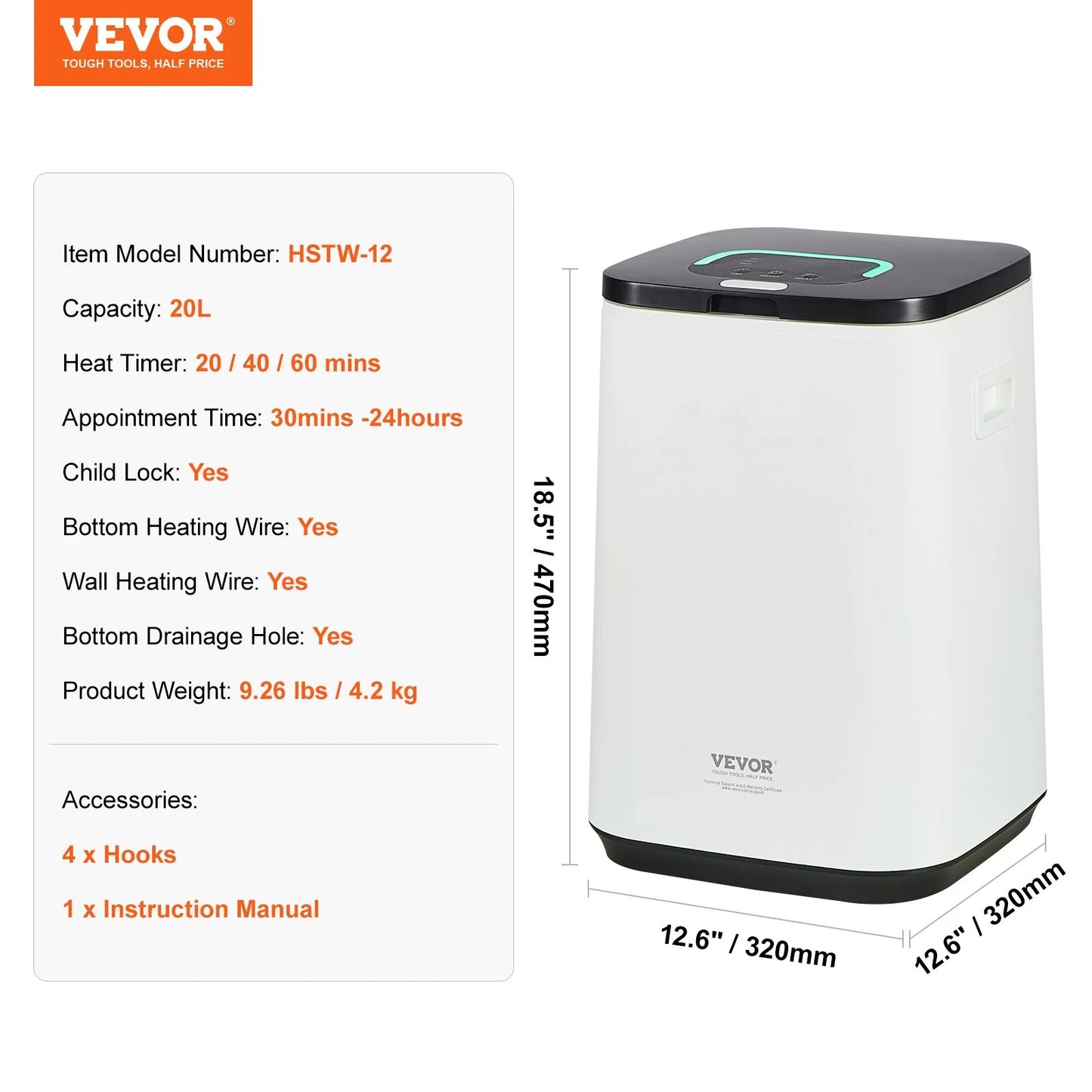 VEVOR Towel Warmer