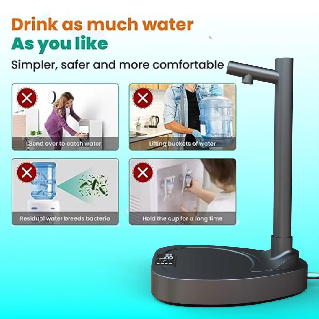 Rechargeable and Automatic Added Water Dispenser 